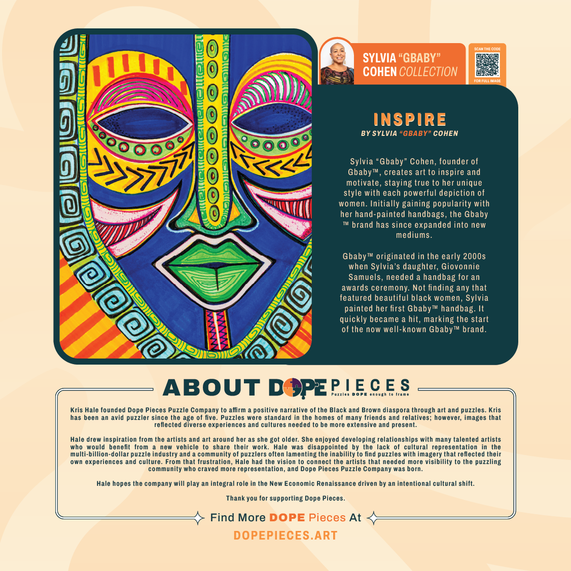 Inspire by Sylvia "GBaby" Cohen
